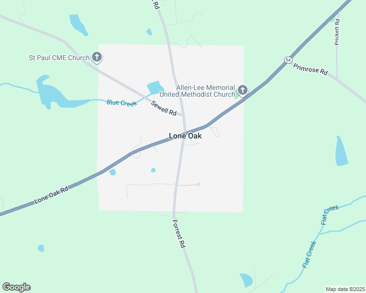 map of restaurants, bars, coffee shops, grocery stores, and more near 7253 Forrest Road in Hogansville