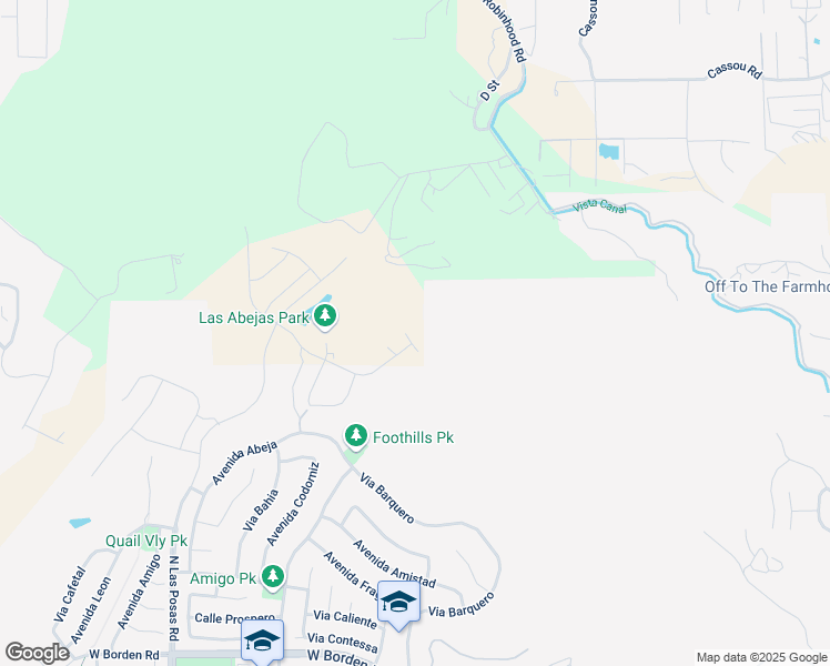 map of restaurants, bars, coffee shops, grocery stores, and more near 924 Visalia Place in Vista