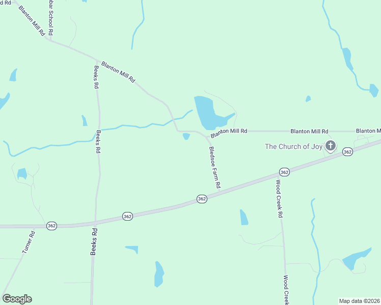 map of restaurants, bars, coffee shops, grocery stores, and more near 5448 Blanton Mill Road in Williamson