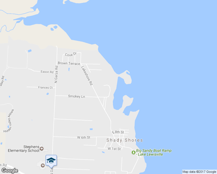 map of restaurants, bars, coffee shops, grocery stores, and more near 615 Francks Circle in Shady Shores