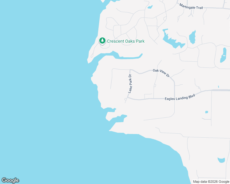 map of restaurants, bars, coffee shops, grocery stores, and more near 1211 Oak View Court in Oak Point