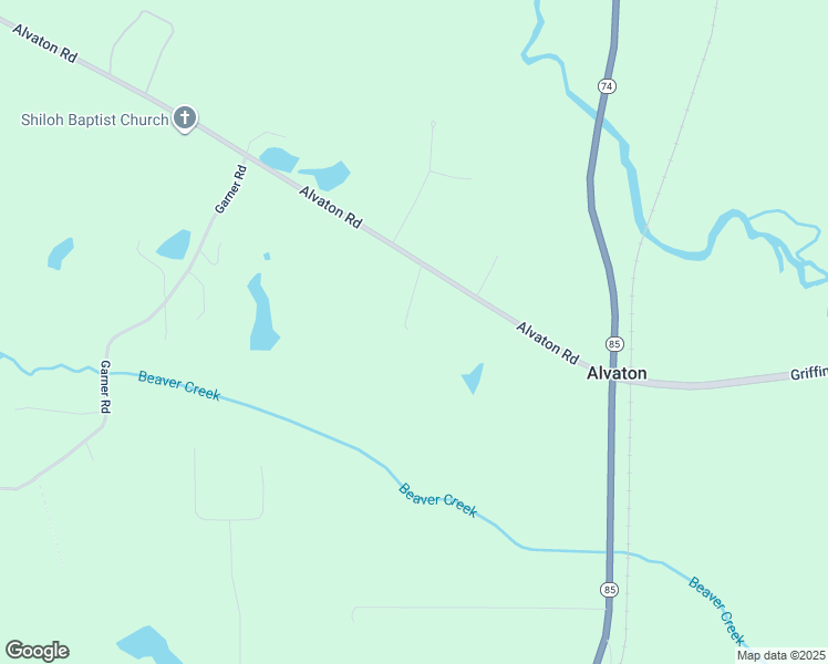 map of restaurants, bars, coffee shops, grocery stores, and more near 5002 Alvaton Road in Gay