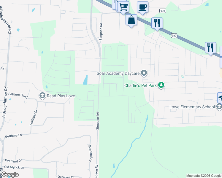 map of restaurants, bars, coffee shops, grocery stores, and more near 600-648 County Road 401 in Princeton