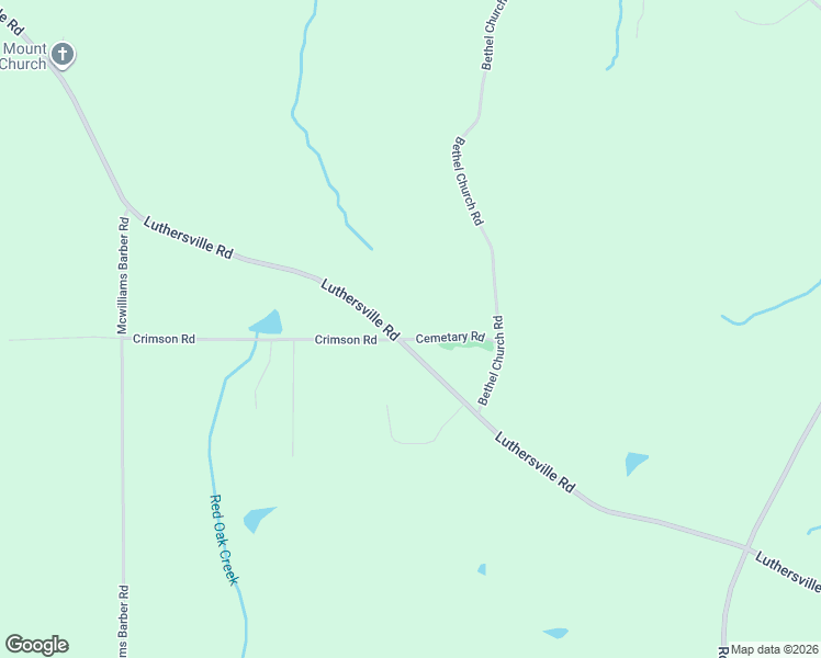 map of restaurants, bars, coffee shops, grocery stores, and more near 4474 Luthersville Road in Luthersville