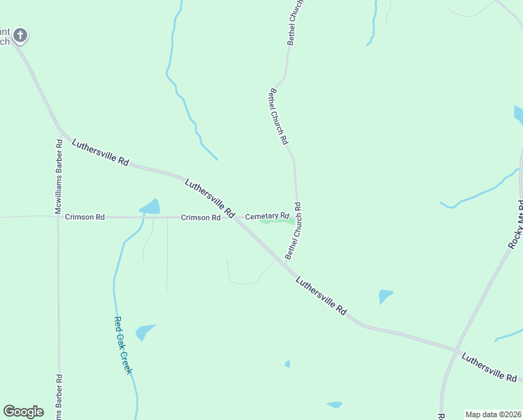map of restaurants, bars, coffee shops, grocery stores, and more near 164 Cemetery Road in Luthersville