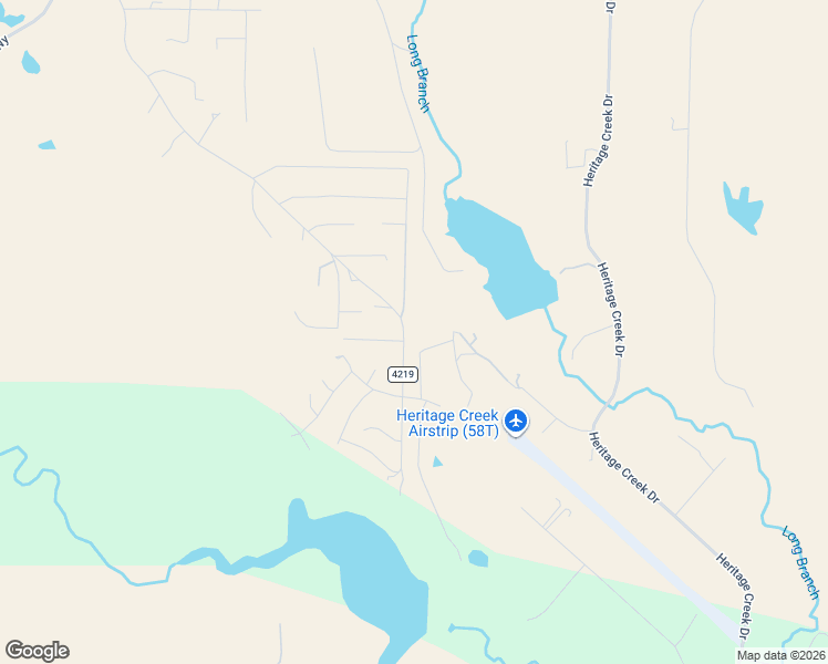 map of restaurants, bars, coffee shops, grocery stores, and more near County Road 4219 in Rhome