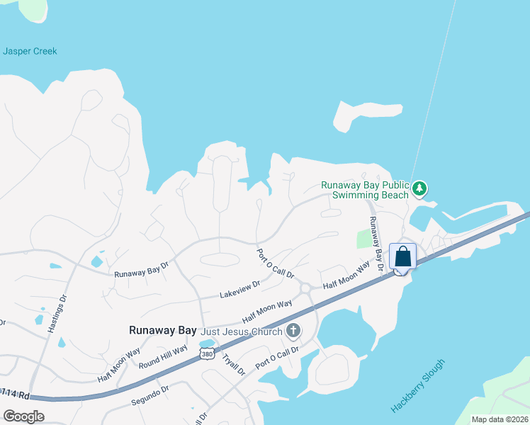 map of restaurants, bars, coffee shops, grocery stores, and more near 108 Port O Call Court in Runaway Bay