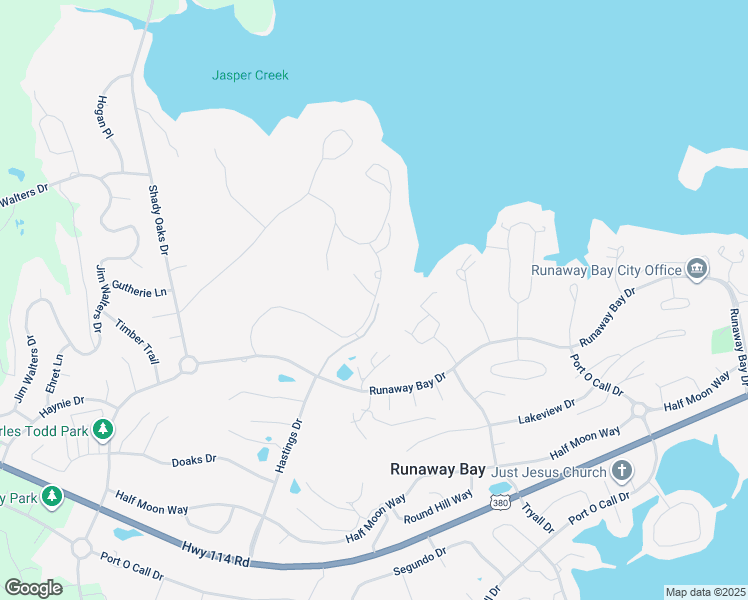 map of restaurants, bars, coffee shops, grocery stores, and more near 4 Hilltop Drive in Runaway Bay