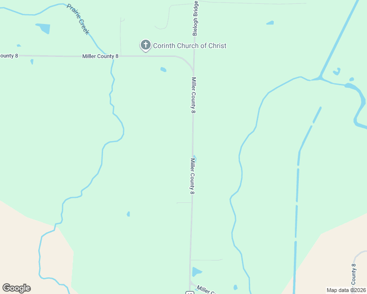 map of restaurants, bars, coffee shops, grocery stores, and more near C Miller County 8 in Fouke