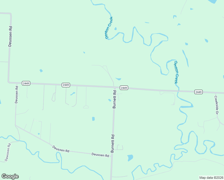 map of restaurants, bars, coffee shops, grocery stores, and more near 14209 Farm to Market Road 2449 in Ponder