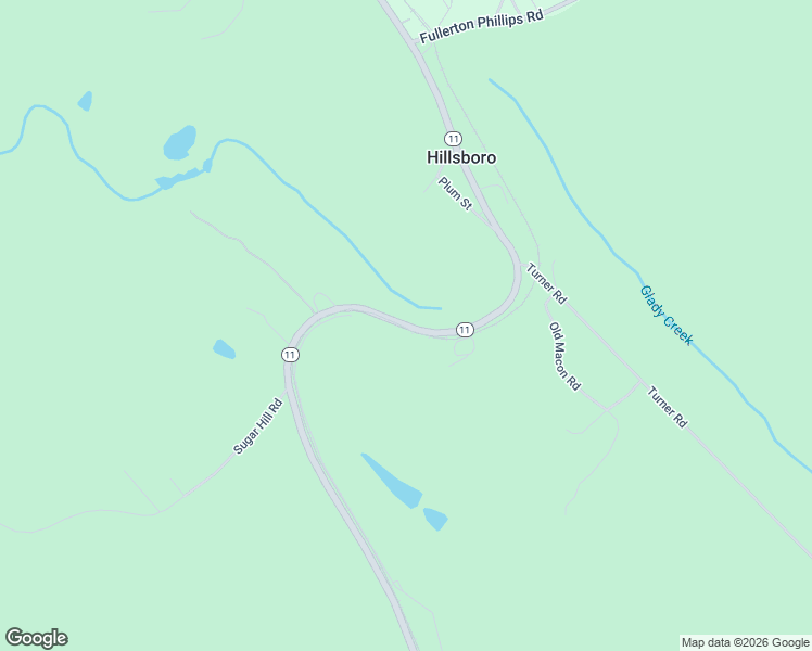 map of restaurants, bars, coffee shops, grocery stores, and more near Georgia 11 in Hillsboro