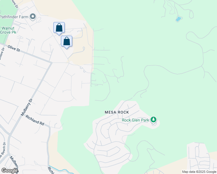 map of restaurants, bars, coffee shops, grocery stores, and more near 827 Eucalyptus Woods Road in San Marcos