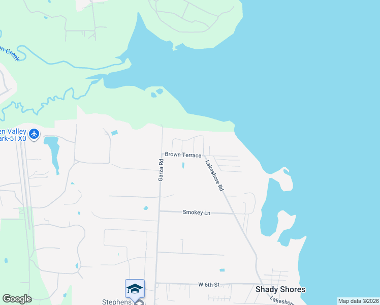 map of restaurants, bars, coffee shops, grocery stores, and more near 508 Shell Drive in Shady Shores