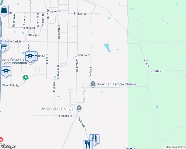 map of restaurants, bars, coffee shops, grocery stores, and more near 923 Dunlap Street in Mount Vernon