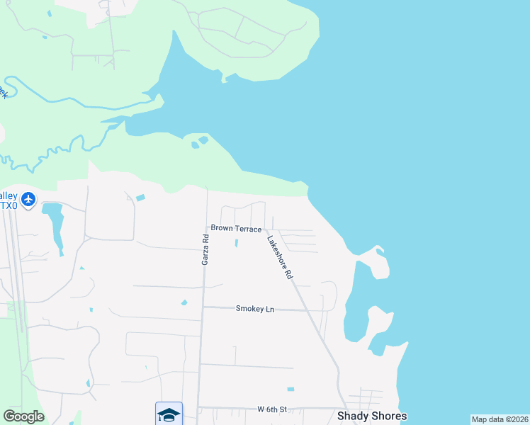 map of restaurants, bars, coffee shops, grocery stores, and more near Driftwood Drive in Shady Shores