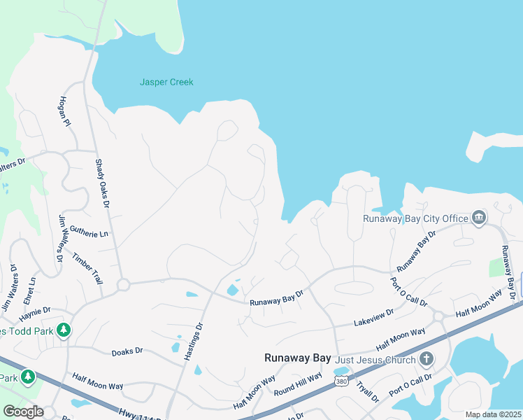 map of restaurants, bars, coffee shops, grocery stores, and more near 10 Hilltop Drive in Runaway Bay