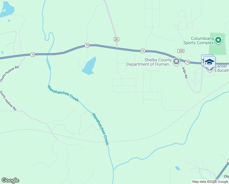 map of restaurants, bars, coffee shops, grocery stores, and more near 482 Alpine View in Columbiana