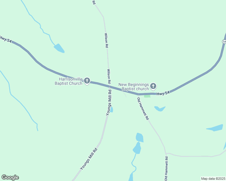 map of restaurants, bars, coffee shops, grocery stores, and more near 4878 Youngs Mill Road in Hogansville