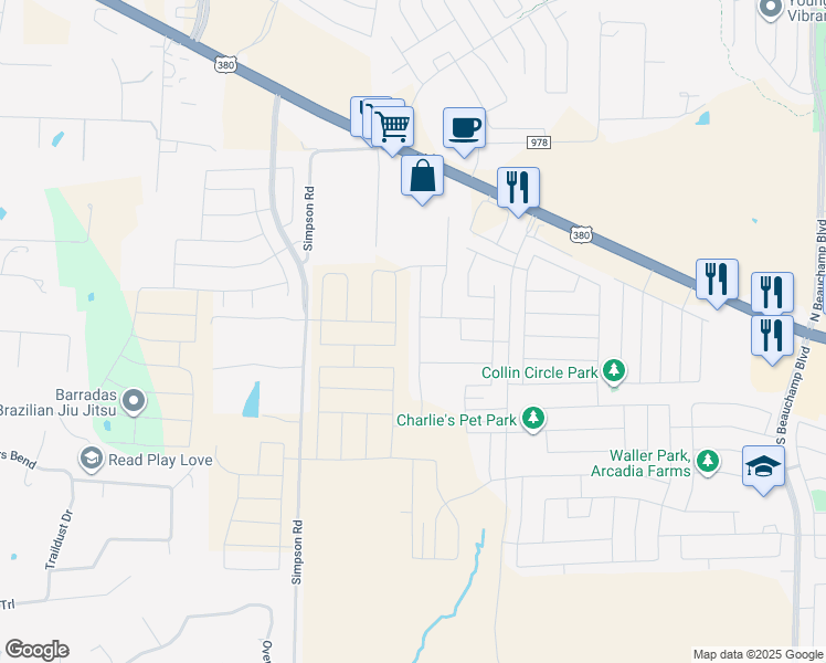 map of restaurants, bars, coffee shops, grocery stores, and more near 316 Magnolia Drive in Princeton