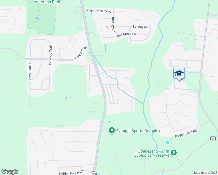 map of restaurants, bars, coffee shops, grocery stores, and more near 216 Shelby Farms Place in Alabaster