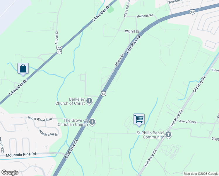 map of restaurants, bars, coffee shops, grocery stores, and more near Hammer Lane in Moncks Corner