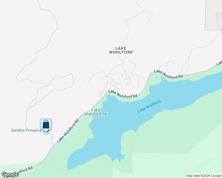 map of restaurants, bars, coffee shops, grocery stores, and more near 25484 Lake Wohlford Road in Escondido