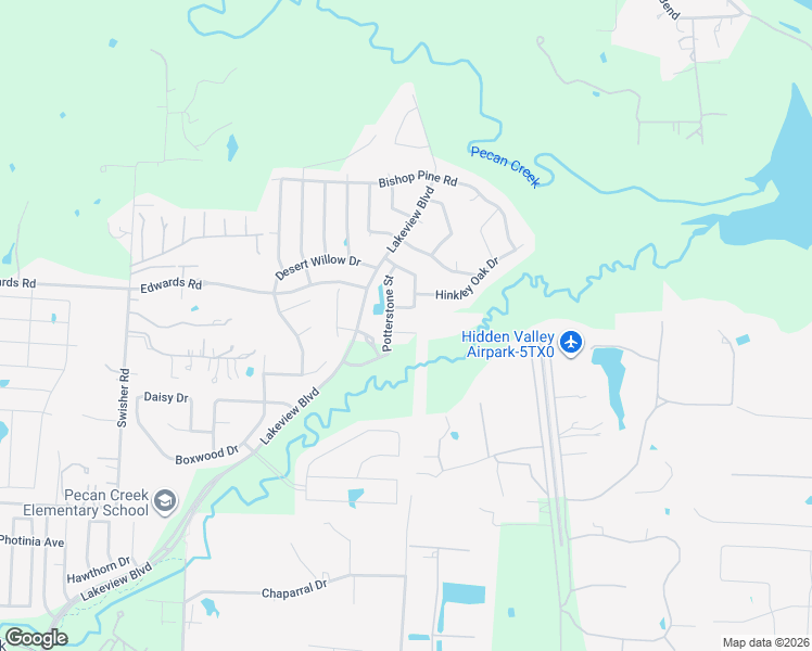 map of restaurants, bars, coffee shops, grocery stores, and more near 7500 Jackpine Drive in Denton
