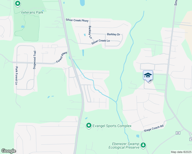 map of restaurants, bars, coffee shops, grocery stores, and more near 320 Golden Meadows Place in Alabaster