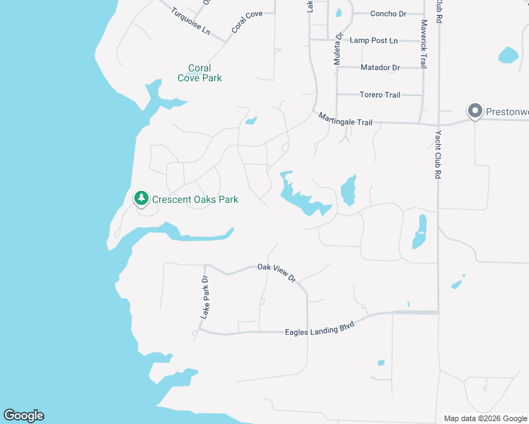 map of restaurants, bars, coffee shops, grocery stores, and more near 526 Bronco Trail in Little Elm