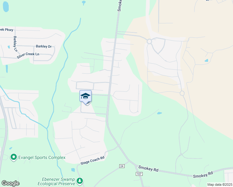 map of restaurants, bars, coffee shops, grocery stores, and more near 303 Timber Ridge Tr in Alabaster