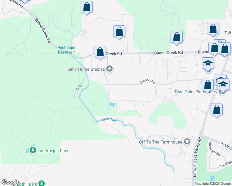 map of restaurants, bars, coffee shops, grocery stores, and more near 787 Cassou Road in San Marcos