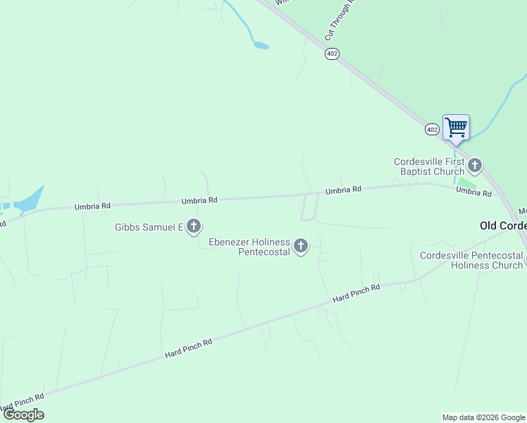 map of restaurants, bars, coffee shops, grocery stores, and more near 1181 Umbria Road in Moncks Corner