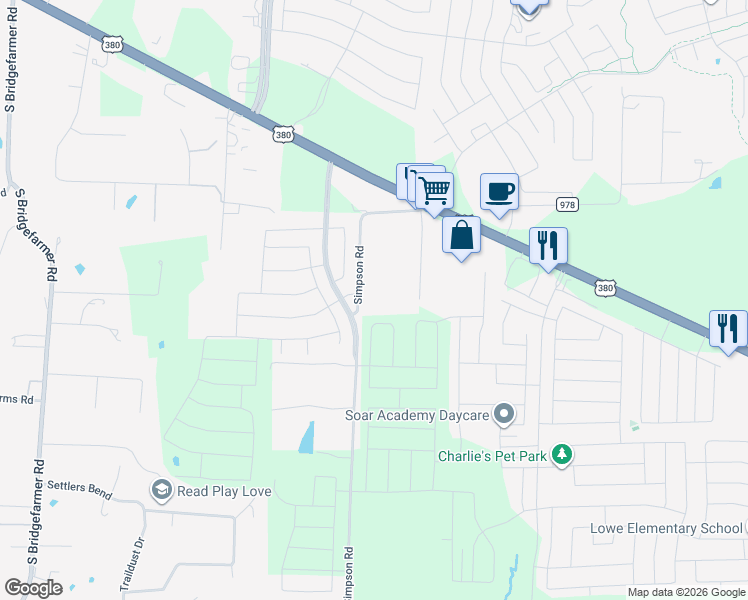 map of restaurants, bars, coffee shops, grocery stores, and more near 710 County Road 401 in Princeton