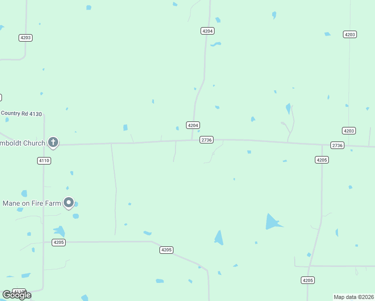 map of restaurants, bars, coffee shops, grocery stores, and more near 4115 Farm to Market Road 2736 in Campbell