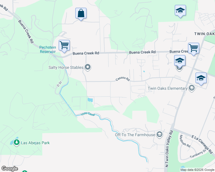 map of restaurants, bars, coffee shops, grocery stores, and more near 1807 Cassou Meadows Road in San Marcos
