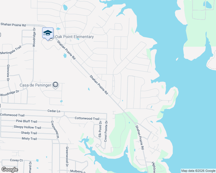 map of restaurants, bars, coffee shops, grocery stores, and more near 2901 Brazos Drive in Little Elm