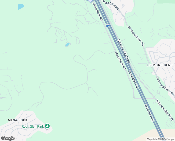 map of restaurants, bars, coffee shops, grocery stores, and more near 2540 Woodland Heights Glen in Escondido