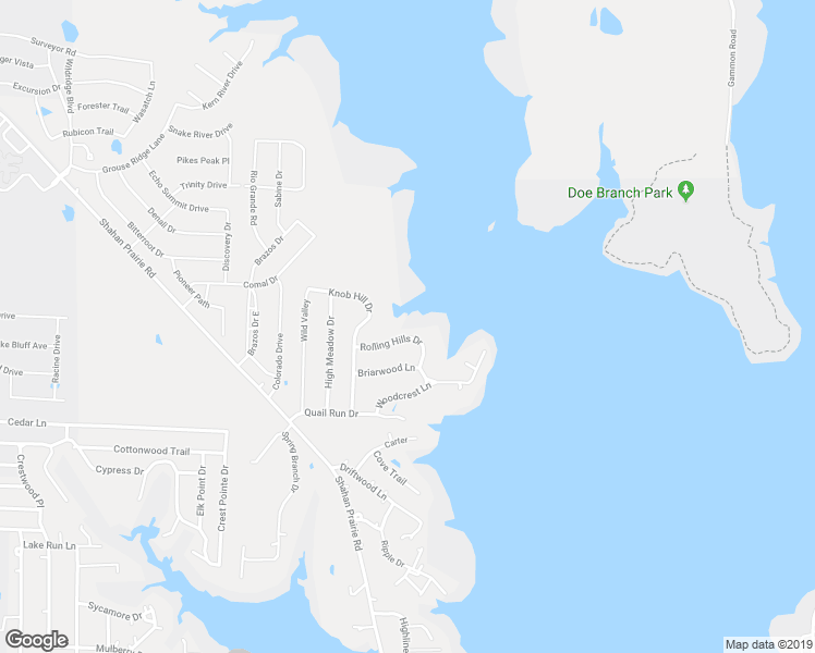 map of restaurants, bars, coffee shops, grocery stores, and more near 10631 Rolling Hills Drive in Little Elm