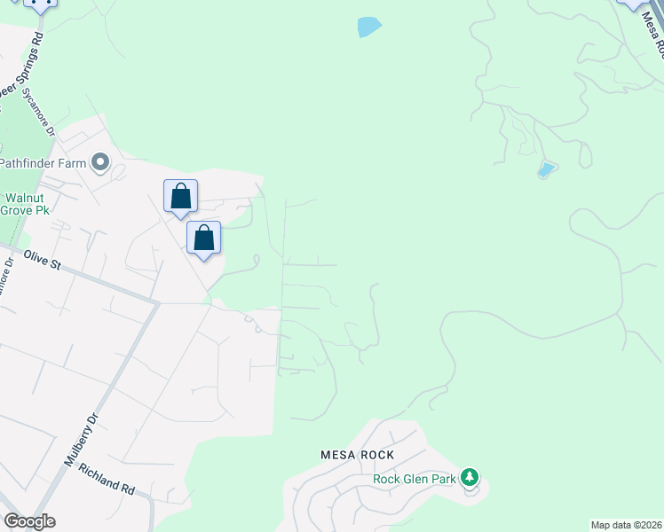 map of restaurants, bars, coffee shops, grocery stores, and more near 775 Old Oak Ridge in San Marcos