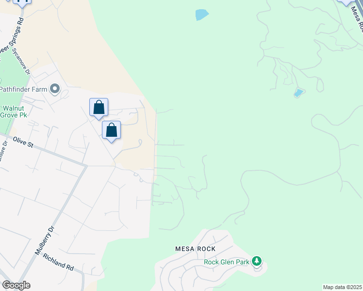 map of restaurants, bars, coffee shops, grocery stores, and more near 775 Old Oak Ridge in San Marcos