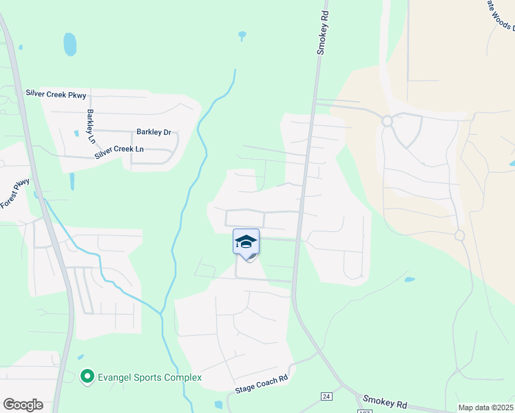 map of restaurants, bars, coffee shops, grocery stores, and more near 132 Tanglewood Drive in Alabaster