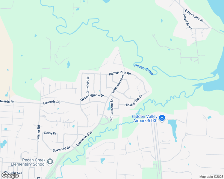 map of restaurants, bars, coffee shops, grocery stores, and more near 7355 Sweetgate Lane in Denton