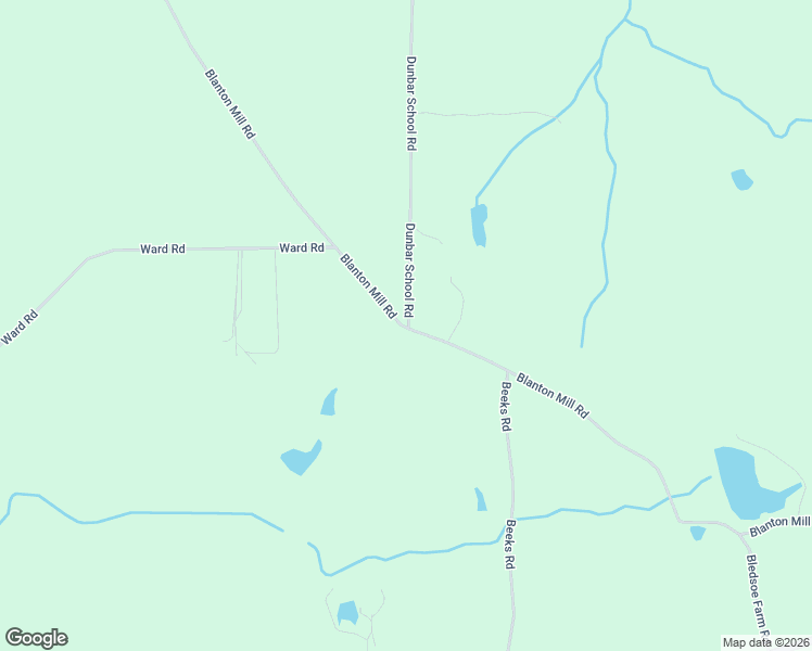 map of restaurants, bars, coffee shops, grocery stores, and more near 4590 Blanton Mill Road in Williamson