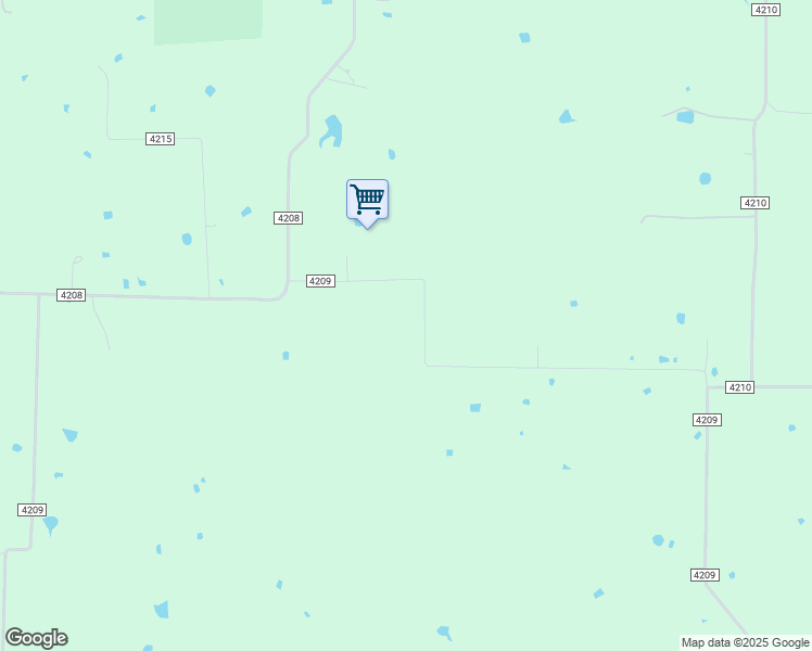 map of restaurants, bars, coffee shops, grocery stores, and more near 7996 County Road 4209 in Campbell
