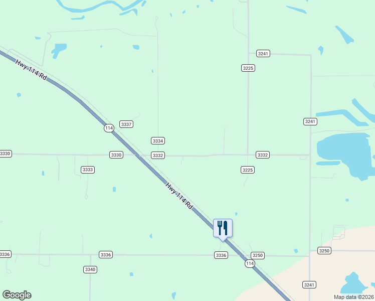map of restaurants, bars, coffee shops, grocery stores, and more near 373-407 County Road 3332 in Bridgeport