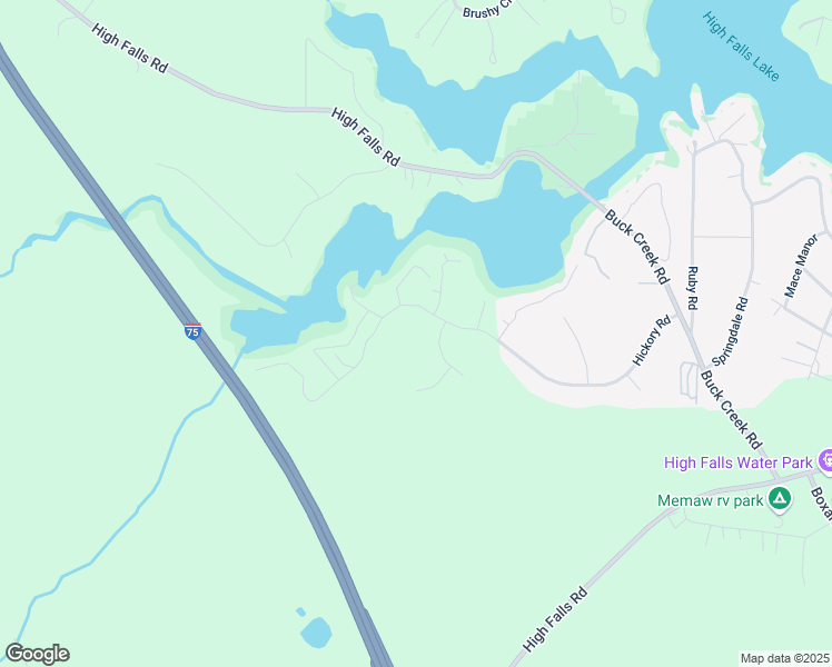 map of restaurants, bars, coffee shops, grocery stores, and more near 31 Horseshoe Lane in Jackson