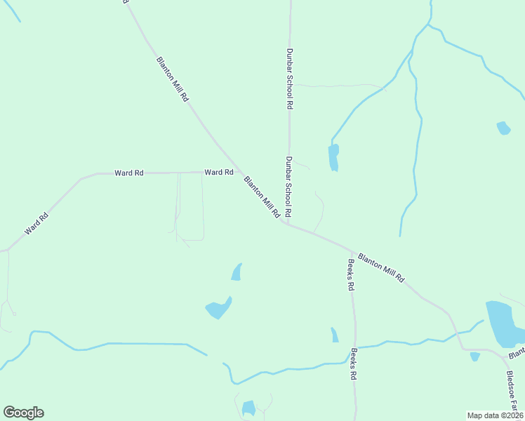 map of restaurants, bars, coffee shops, grocery stores, and more near 4590 Blanton Mill Road in Williamson