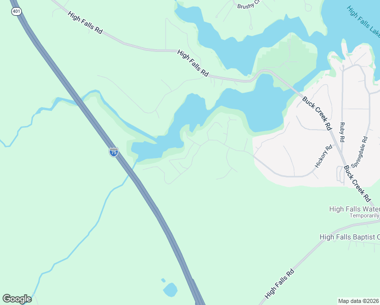 map of restaurants, bars, coffee shops, grocery stores, and more near 108 Cedar Ridge Road in Jackson