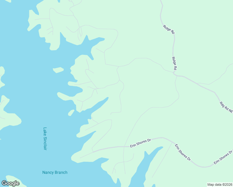 map of restaurants, bars, coffee shops, grocery stores, and more near 65 Shillelagh Circle Northeast in Milledgeville