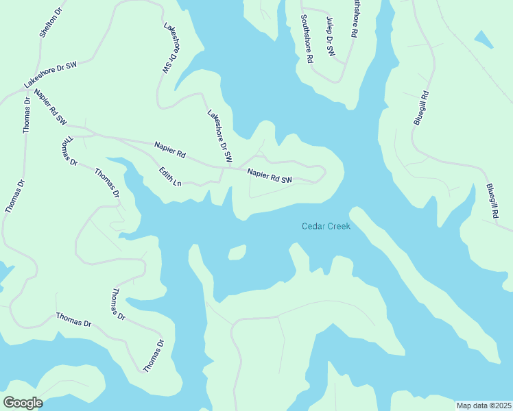 map of restaurants, bars, coffee shops, grocery stores, and more near 114 Southshore Drive in Eatonton
